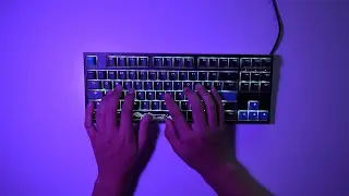 ASMR Keyboard Cherry MX Browns [4K No Speaking]