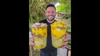 los Volcanes de Verduras 🔥🥤32oz de Sabor 🇵🇷 con 5 Carnes.. 2 Verduras 🍠🌰🥔 Gigantes Sabrosos y Rellen
