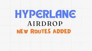 HYPERLANE CONFIRMED AIRDROP WITH NEW ROUTES ADDED #airdrop #farming #nft #ethereum #layer2