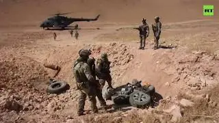 Iraqi Security Forces Search And Destroy ISIS Hideouts In Anbar Desert 2019