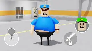 Police Family Escape - All Morphs Unlocked (SCARY OBBY) Roblox Update Full Gameplay