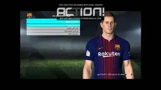 downlon kit fc barcelona 2017 /2018 ps4 for pes 2017