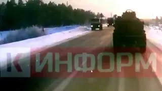 КАМАЗ РАЗДАВИЛ МАЛОЛИТРАЖКУ С ЛЮДЬМИ !!