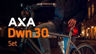 AXA Dwn 30 lux is a USB rechargeable light set