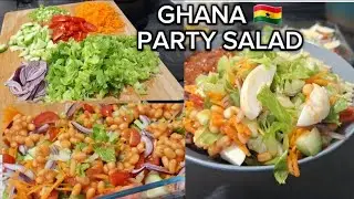 Egg and Cucumber SALAD | Ghana Party Salad with Heinz baked beans | COOKMAS DAY 5 #vlogmas2024