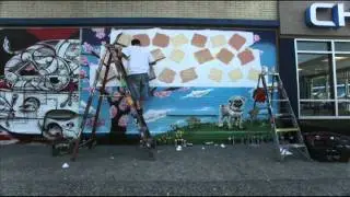 The World's Most Creative Marriage Proposal? A Graffiti Mural Time Lapse.