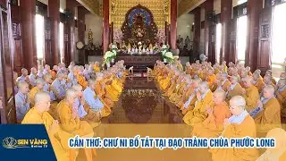 Cần Thơ: Chư Ni Bố tát tại Đạo tràng chùa Phước Long