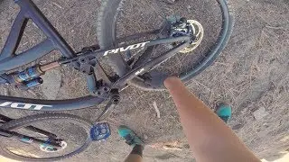 I have the WORST luck while mountain biking...