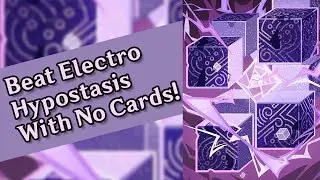 Beat Electro Hypostasis Without Using Any Card - Genshin Impact TCG
