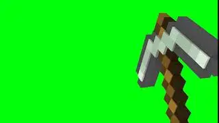 Free green screen Effect ep13 (Pickaxe)