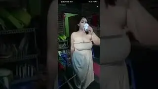 neng syantik live sambil masak