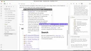 Strange New Worlds plugin for Obsidian- feature walkthrough