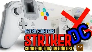 Sega Dreamcast Controller Striker DC by Retro Fighters! 