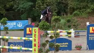 Michael Hechtner und Leona - Springprüfung Kl. M* m. St.