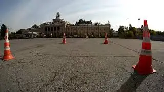 Эмуляция объезда пешика