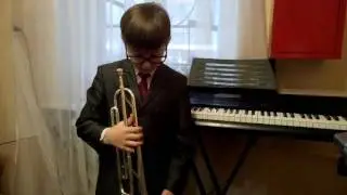 Малюта Прохор (труба), 9 лет, Г. Ф. Гендель "Тема с вариациями"