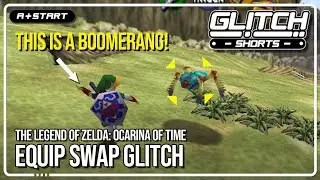 Link Holding Items He Shouldn't Breaks The Game - Glitch Shorts (Legend Of Zelda:Ocarina of Time)