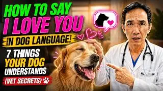How to Say I Love You in Dog Language! 7 Things Your Dog Understands (Vet Secrets)