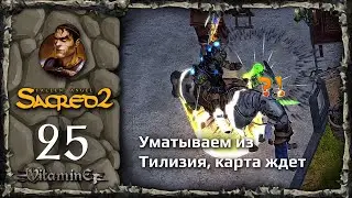 Выходим из столицы бегать по карте - Sacred 2: Fallen Angel - Прохождение за Воина тени - #25