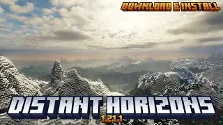 How To Install Distant Horizons Mod (MINECRAFT 1.21.1)