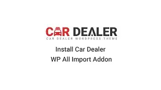 Car Dealer - Install 