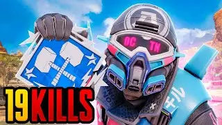 OCTANE INSANE 5000 DAMAGE and 19 KILLS GAME!!  Apex Legends Season 17