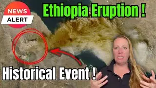 Explosive Eruption SHOCKS everyone ! Hayli Gubbi Volcano Erupts for the FIRST TIME in 10.000 years