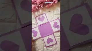 Beautiful friendship day Gift box 🎁  @nehaartandcraft  #shorts #youtubeshorts #friendshipdaygift
