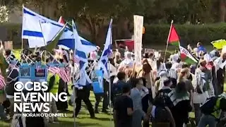 Pro-Palestinian protesters face threat of suspension