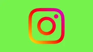 Instagram Logo Green Screen 4K Video Animation 