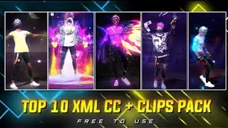 TOP 10 TRENDING CLIPS PACK 😍😚|| FF CLIP PACK 💫|| FREE FIRE BEST CLIP PACK 💸🔥||@EFXTUSHAR