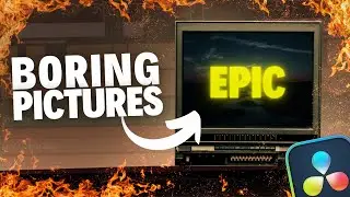 How A Pro Editor Actually Turn Boring Pictures Into Epic Animation In Davinci Resolve