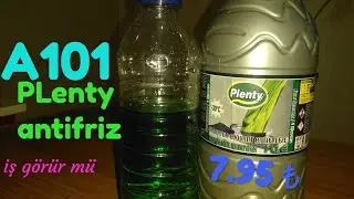 A101 Plenty antifriz | antifriz incelemesi | donma noktası