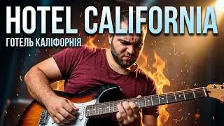 Eagles Hotel California solo cover by student Bohdan 