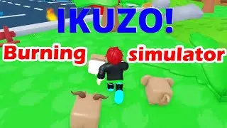 Is this a good game in roblox burning simulator | Gameplay leveling up and review