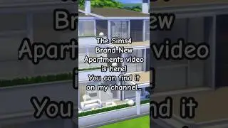 The Sims4 Apartments 