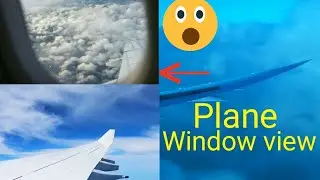 || Window view of a plane!❤️ || Awesome clouds⛅|| Best clips || Non copywrited videos |Dj visuals|