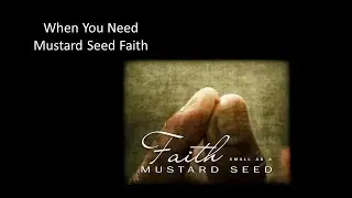 When You Need Mustard Seed Faith by Pastor Wayne Fox (07/07/2024)