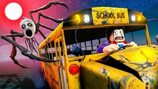 😱It was a shame we got a job as a nighttime bus driver in Roblox.