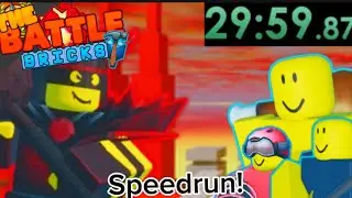 I tried speedruning The Battle Bricks chapter 1, here's how it went