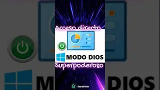 💻 Acceso Directo MODO DIOS😱 de Windows que no conocías✅ 