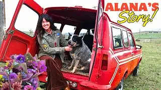 Meet the Girl with the RED VAN - Ford Escort Panel Van Bathurst