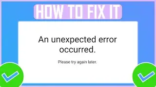 INSTAGRAM AN UNEXPECTED ERROR OCCURRED HOW TO FIX IT(NEW)