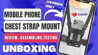 Cellphone Holder | Cellphone Chest Mount Affordable and Quality Product | Lazada Haul #phone