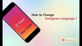 How to change Language on Instagram