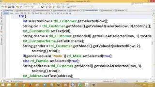 Update Data Oracle Database and Alert Notification Message - Java Tutorial(3)