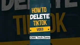 How To Delete Video From Tiktok Account || Tiktok Profile ID Se Video Kaise Delete Kare