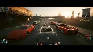 Cyberpunk 2077: ALL My Modded Cars 😍
