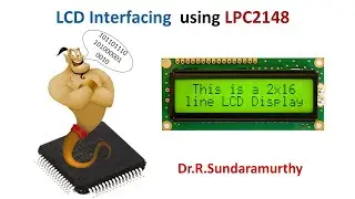 LCD Interfacing  using LPC2148 Microcontroller