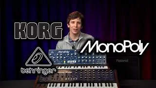 Korg vs. Behringer MonoPoly | LFOs & Oscillators: SVU Edition